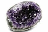 Sparkly Deep-Purple Amethyst Geode - Uruguay #378187-1